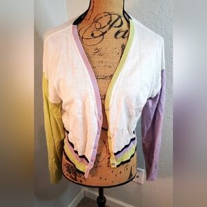 Anthropologie Multicolor Cardigan Sweater